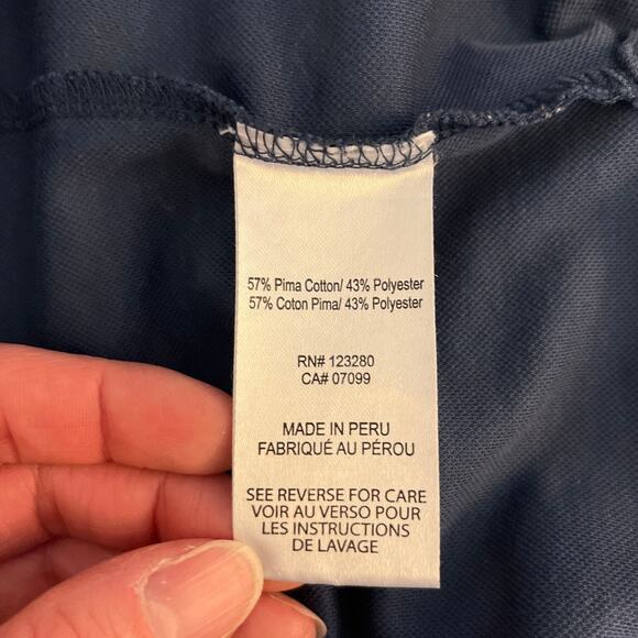 Travis Mathew Boat Mountain Print Short Sleeve Polo Top Size Xl Company Logo - Picture 5 of 8